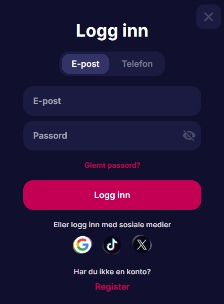 login nv casino